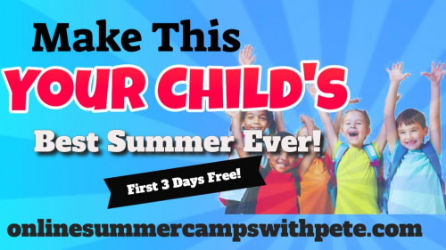 online summer camps with pete